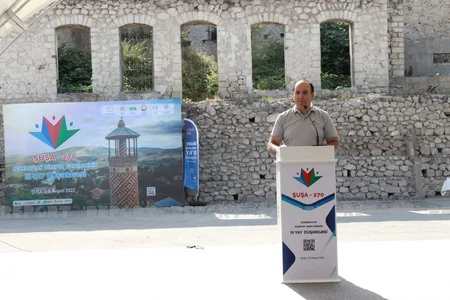 Şuşada Diaspor Gənclərinin III Yay Düşərgəsinin açılış mərasimi keçirilib