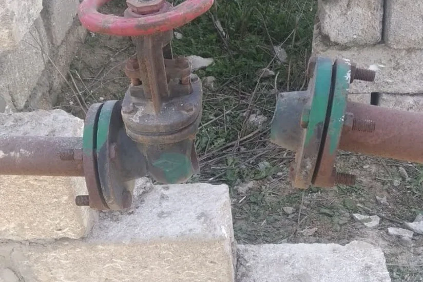 Bakıda bir neçə yerdə ağac qaz kəmərinin üstünə düşüb