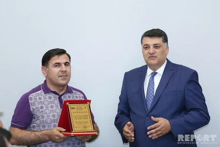 Gənclər və İdman Nazirliyinin yaranması gününə həsr olunmuş tədbir keçirilib - FOTOLAR