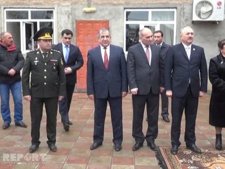 Azərbaycanda daha bir kəndə təbii qaz verilib