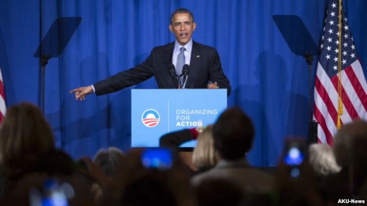 Obama tərəfdarlarını siyasətlə məşğul olmağa çağırıb