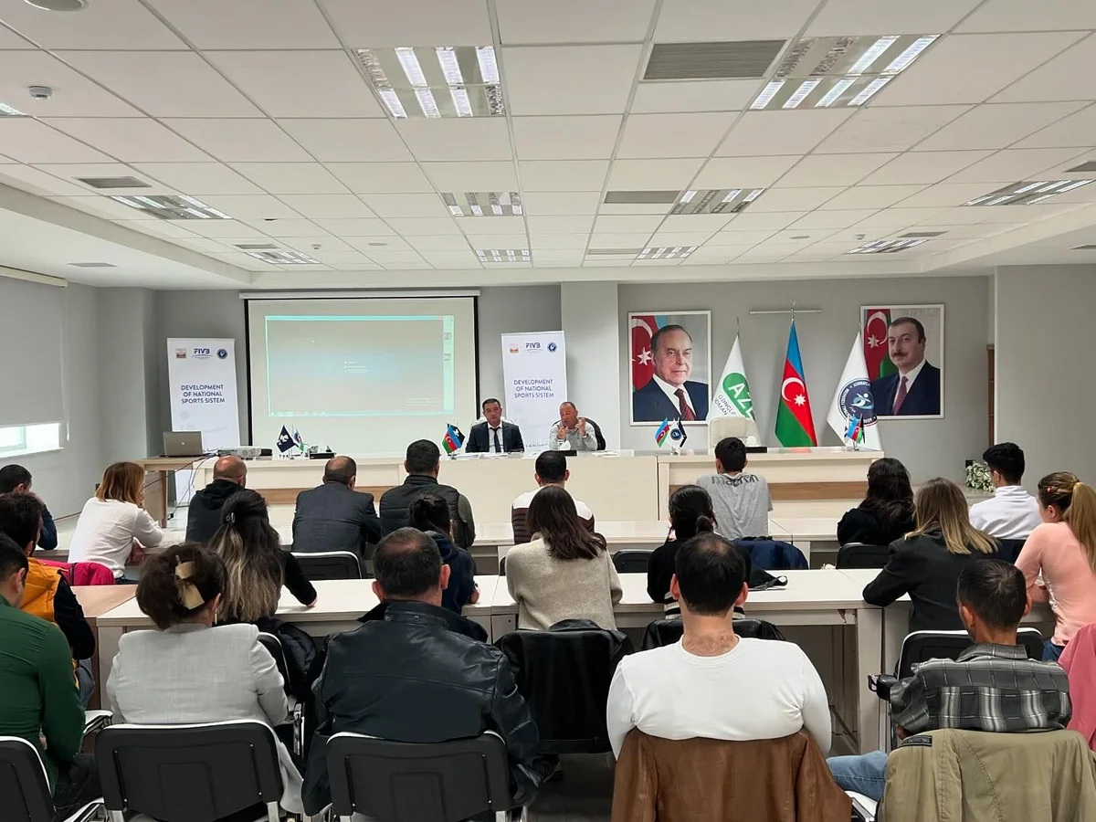 Azərbaycan Voleybol Federasiyası hakimlər üçün seminar təşkil edib