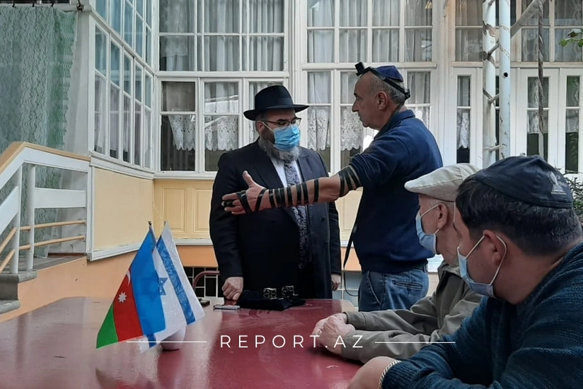 Azərbaycandakı aşkenazilərin baş ravvini Gəncəyə gedib
