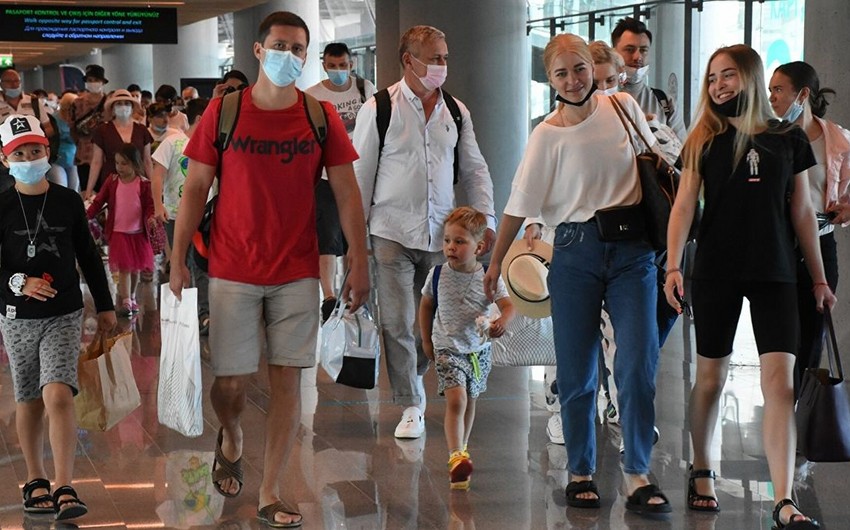 Putin Türkiyəyə səfər etmiş rusiyalı turistlərin sayını açıqlayıb