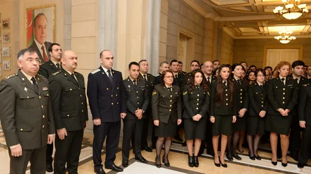 Hərbi Prokurorluqda Heydər Əliyevin xatirəsinə həsr olunan anım mərasimi keçirilib