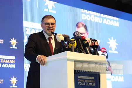 Azərbaycan nümayəndə heyəti İzmirdə AK Partinin namizədlərinin təqdimatında iştirak edib