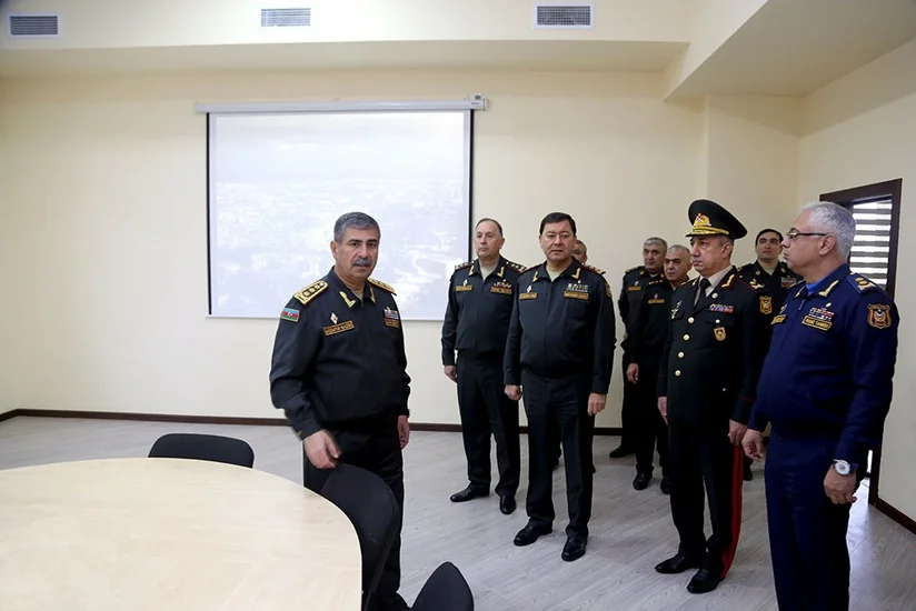 Сданы в эксплуатацию новые объекты в Азербайджанском высшем военном училище имени Гейдара Алиева - ВИДЕО
