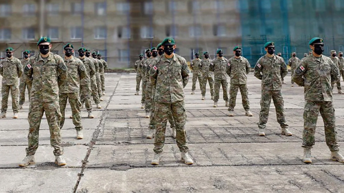 В Грузии сокращается срок военной службы