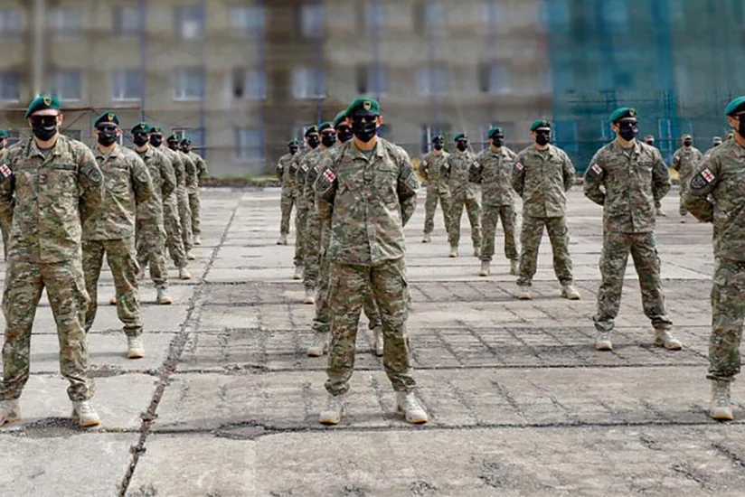 В Грузии сокращается срок военной службы