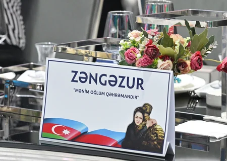 Leyla Aliyeva and Arzu Aliyeva attend Iftar ceremony with mothers of martyrs