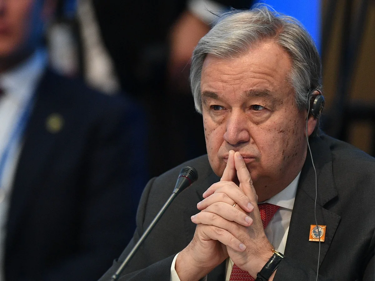 Guterres: We are far from negotiations between Zelenskyy, Putin