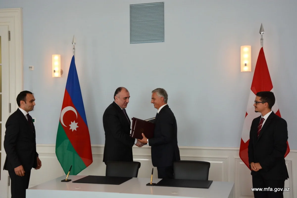 Azerbaijan and Switzerland ink deal on return of persons residing without permit