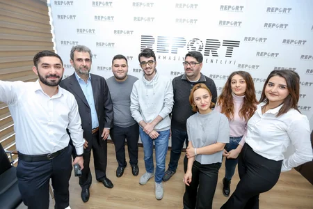 Report Media Məktəbini bitirən jurnalistlərə sertifikat təqdim edilib