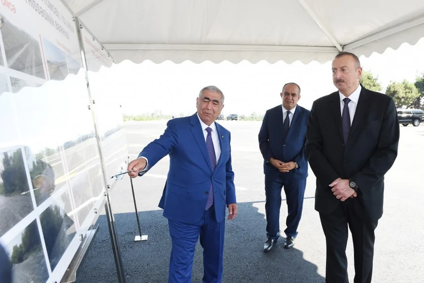 Qax-Qorağan-Zaqatala avtomobil yolunun Qax-Qorağan hissəsinin açılışı olub
