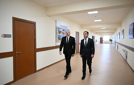 Prezident İlham Əliyev İsmayıllıda “Talıstan” liseyinin binasının açılışında iştirak edib - YENİLƏNİB