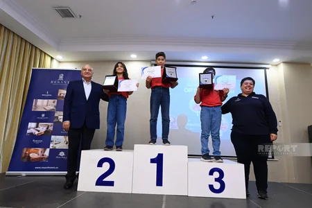 Azərbaycan Yelkən Federasiyası qalib idmançıları mükafatlandırıb
