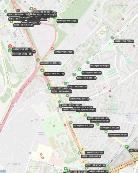 Bakıda 152 avtobus gecikmə ilə hərəkət edir