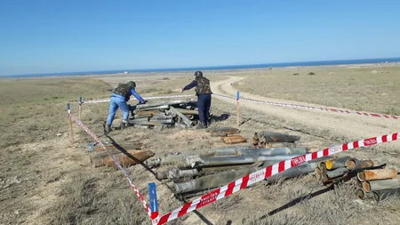 Xızıda 207 ədəd partlamamış hərbi sursat aşkar edilib