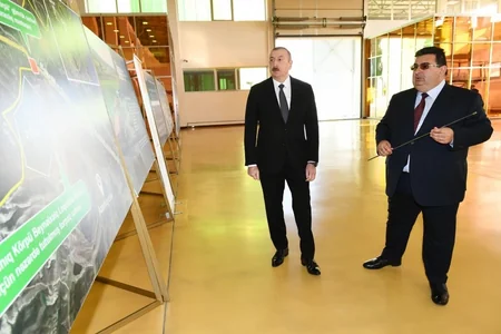Prezident Ağstafa Aqrar Sənaye Kompleksinin açılışında iştirak edib - YENİLƏNİB
