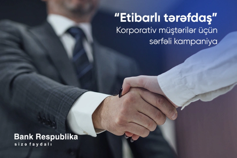 Evdən çıxmadan, sərfəli şərtlərlə “Bank Respublika”da hesab aça bilərsiniz!