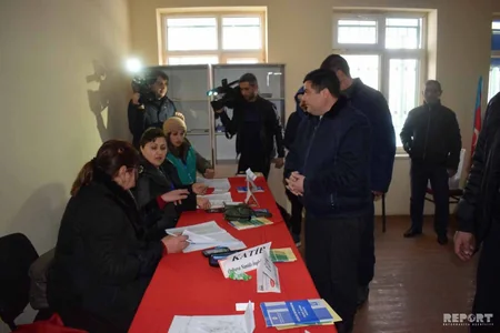 Bərdə və Tərtərdə yaşayan Xankəndi sakinləri səs veriblər - FOTO