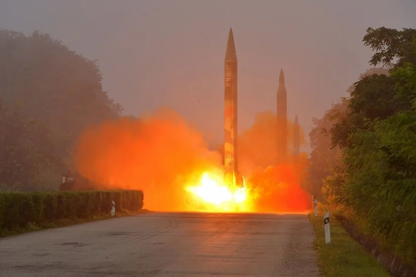Южная Корея провела испытание баллистической ракеты