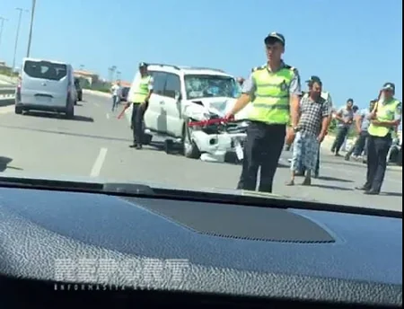​Bilgəhdə iki maşının toqquşması ilə nəticələnən yol qəzası baş verib - FOTO - VİDEO