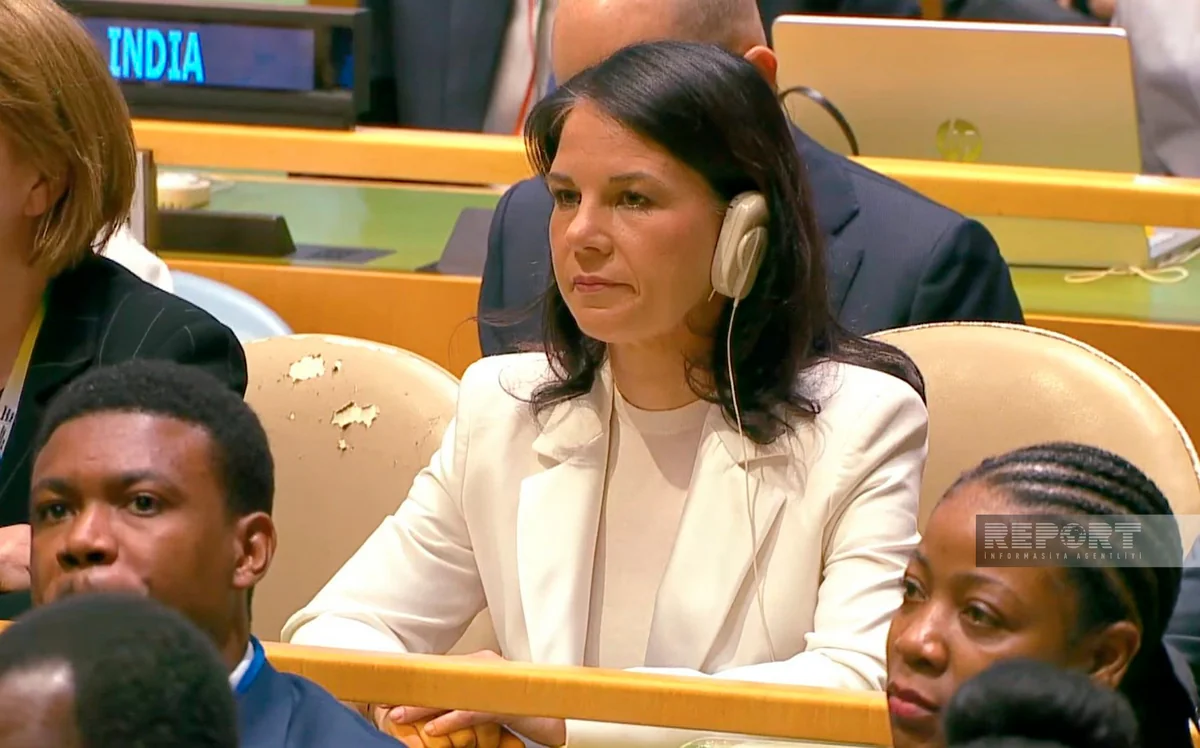 Annalena Berbok BMT Baş Assambleyasının Prezidenti seçilib