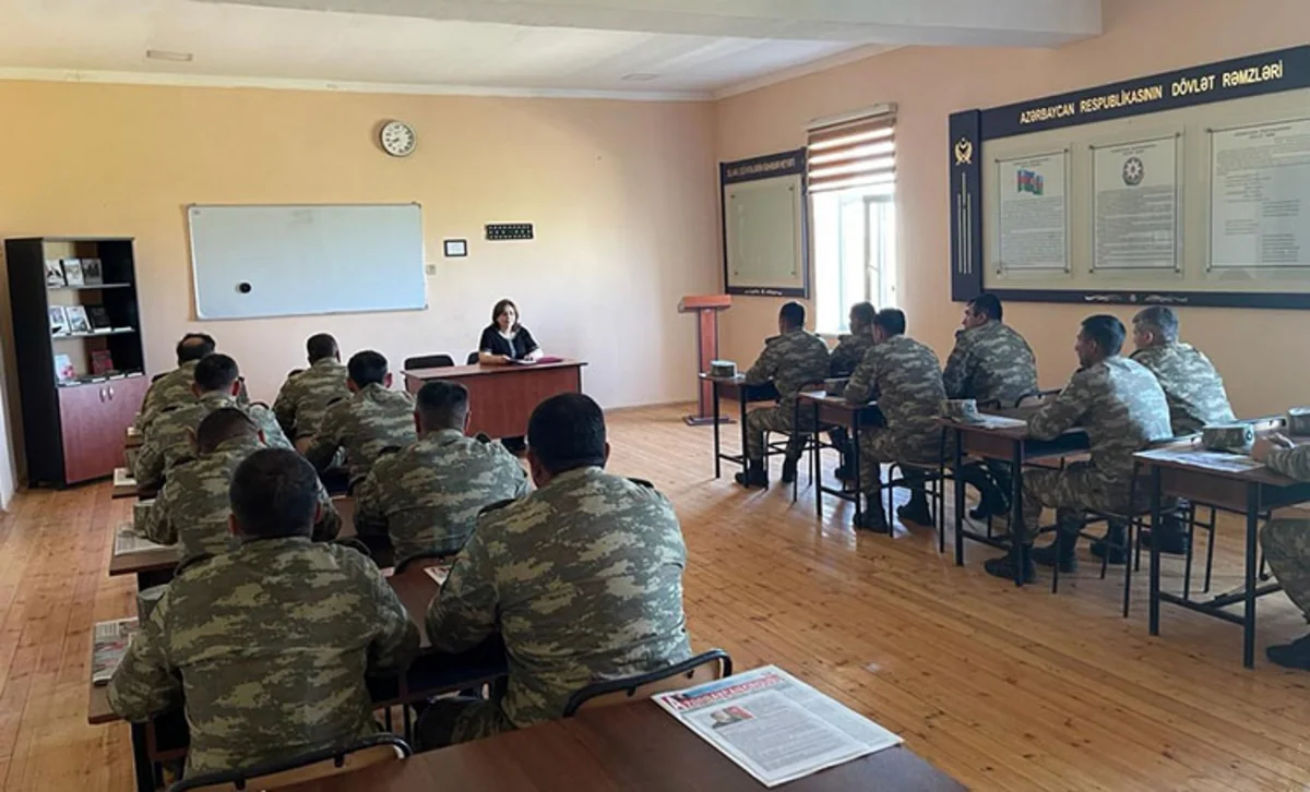 Azerbaijan Army holds seminars on gender equality