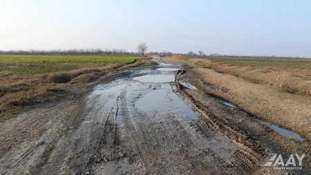 Bərdədə 11 yaşayış məntəqəsini birləşdirən yollar yenidən qurulur