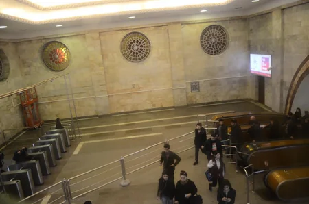 First lobby of 'Elmler Akademiyasi' station will be closed for passengers