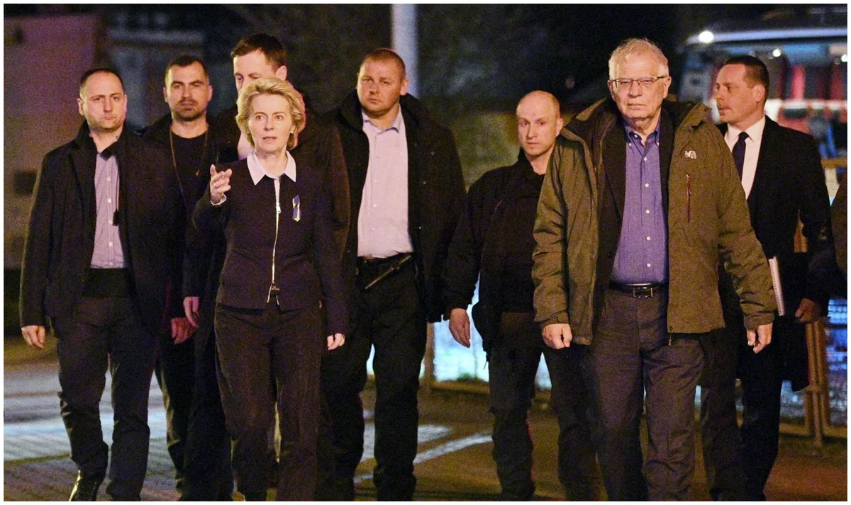 European Commission President, EU High Representative leave for Kyiv