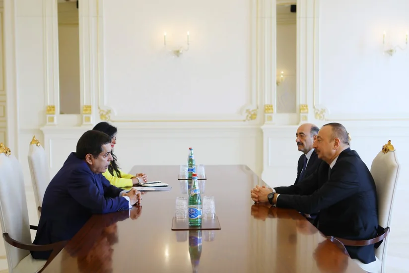 President Ilham Aliyev receives UN High Representative for the Alliance of Civilizations