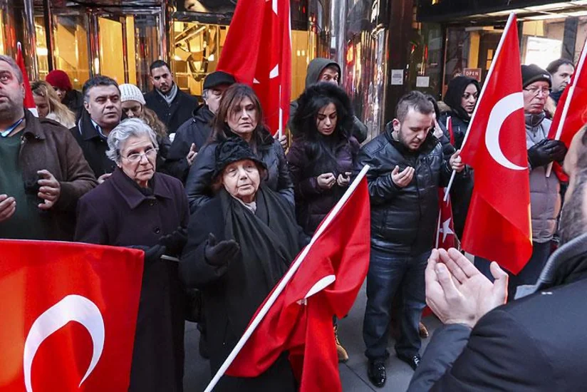 ​ABŞ-da Şəhidlərimizi yad edir, terroru lənətləyirik! şüarı altında aksiya keçirilib