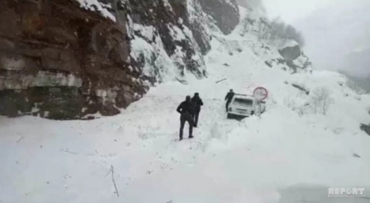 Автодорога Губа-Хыналыг закрыта из-за снегопада