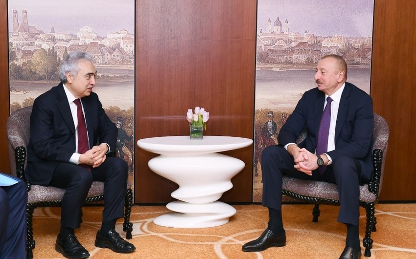 Prezident Beynəlxalq Enerji Agentliyinin icraçı direktoru ilə görüşdü