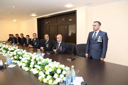 Doqquz Vətən müharibəsi iştirakçısı Dövlət Xidmətində həqiqi hərbi xidmətə qəbul olunub