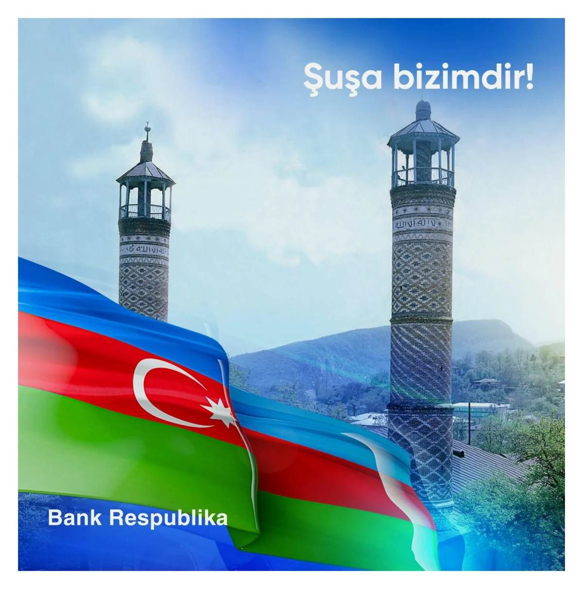 Bank Respublika Şuşa şəhərində filial açacaq!