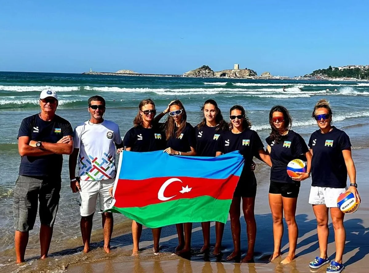 Azərbaycanın çimərlik voleybolu millisi beynəlxalq turnirdə çıxışını başa vurub