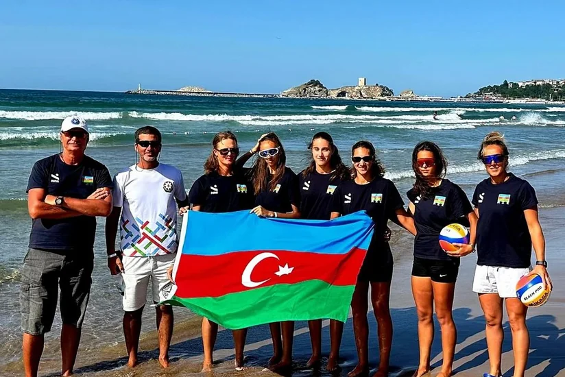 Azərbaycanın çimərlik voleybolu millisi beynəlxalq turnirdə çıxışını başa vurub