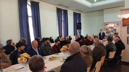 Bibiheybət məscidində şəhid ailələri və qazilərin iştirakı ilə bayram tədbiri keçirilib