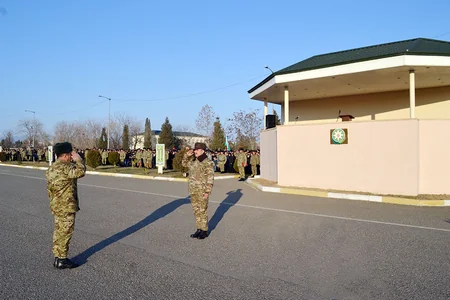 Azərbaycan Ordusunda andiçmə mərasimləri keçirilib
