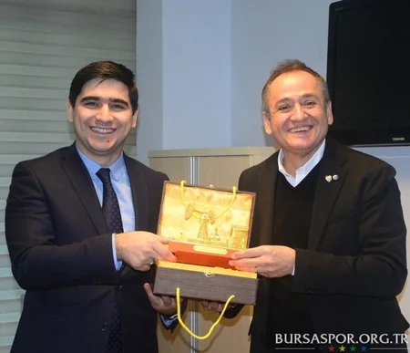 Bursaspor və Neftçi klubları arasında əməkdaşlıq müqaviləsi imzalanıb - FOTO