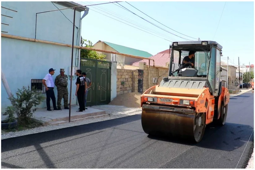 Hökməlidə şəhid Zülfüqar Qubatov küçəsinin təmiri yekunlaşmaq üzrədir