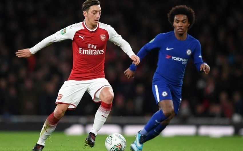 Arsenal Çelsini məğlub edərək İngiltərə Liqa Kubokunun finalına çıxıb - VİDEO