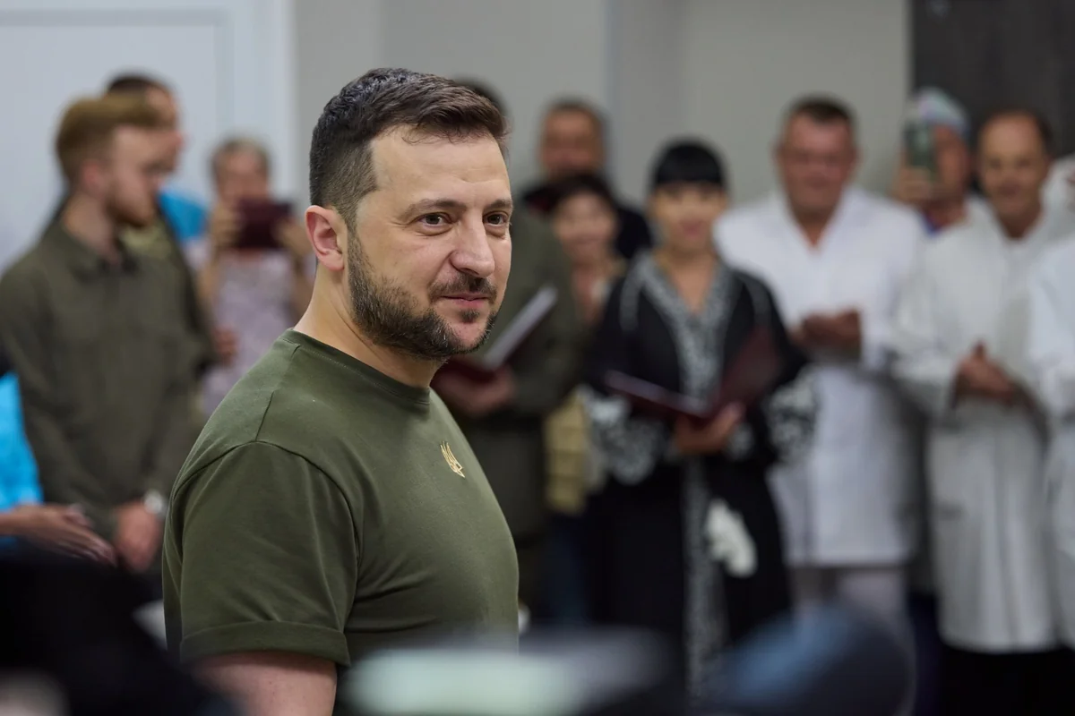 Зеленский находится с визитом в Брюсселе