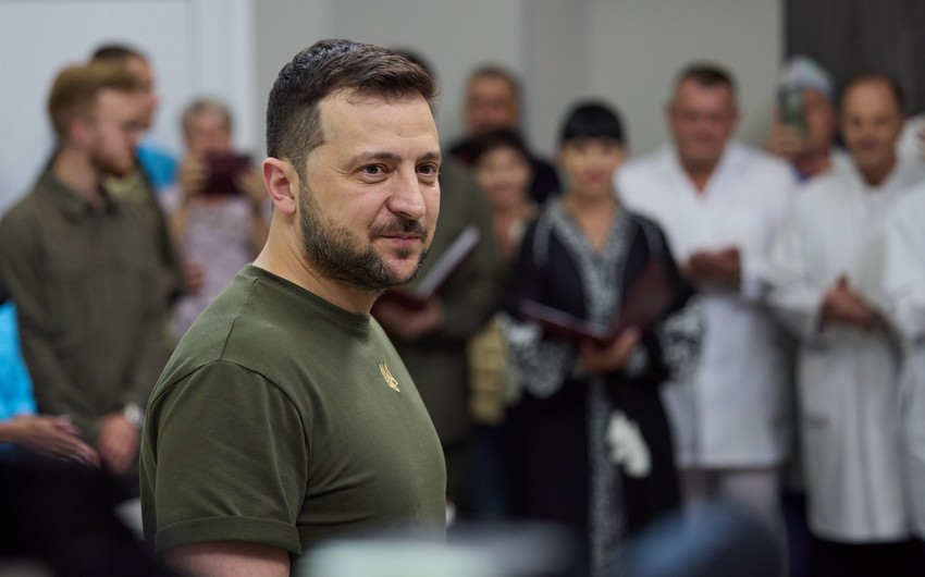 Зеленский находится с визитом в Брюсселе 