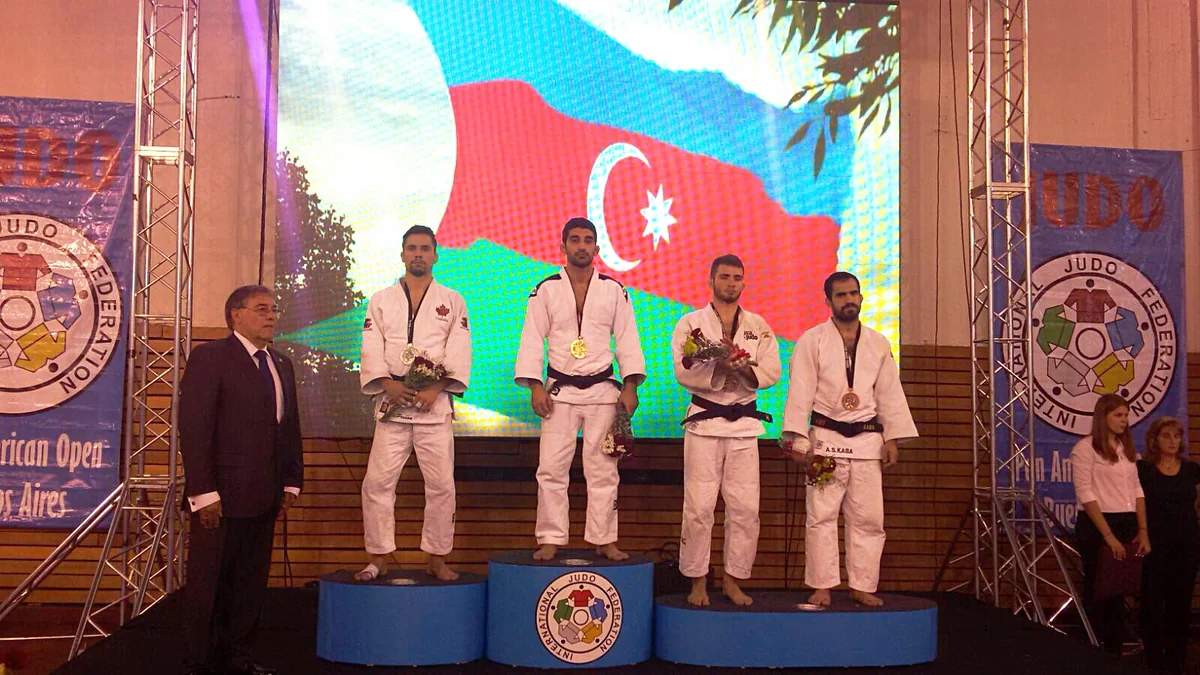 Azərbaycan cüdoçusu Panamerika açıq çempionatında qızıl medal qazanıb