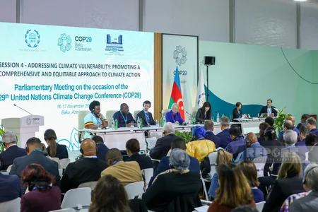 Promoting fair approach to combating climate change discussed at parliamentary meeting in Baku