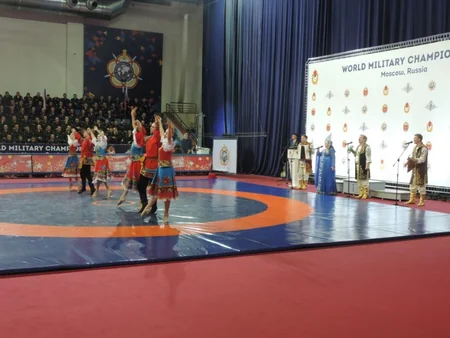 Hərbçilər arasında güləş üzrə 33-cü dünya çempionatının bağlanış mərasimi keçirilib